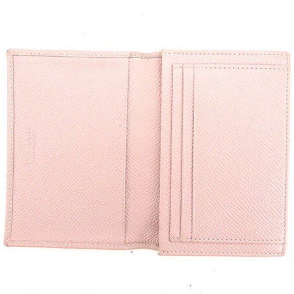 Bvlgari Card Case Pink Silver Woman Authentic Used - Picture 5 of 6